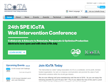 Tablet Screenshot of icota-europe.com